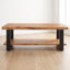 Solid Wood Top Coffee Table