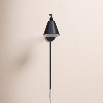 Single Light Dimmable Swing Arm Sconce