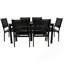 Ensemble de table et chaises d'extérieur en acier de haute qualité-766861324