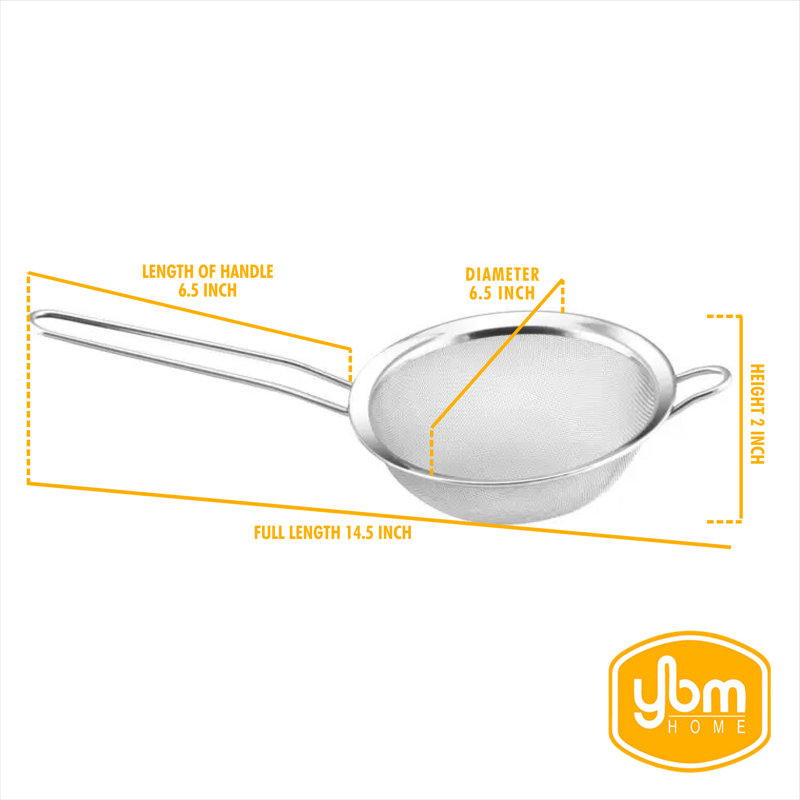 Crépine YBM Home, H 4 po x l 6,5 po x P 5 po