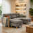 Gray Chenille