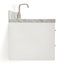 Ensemble de meuble-lavabo mural simple 49 po-443637439-443637426