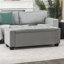 Banc de rangement avec repose-pieds 49 po-194189406