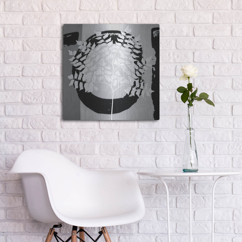«Chalk Leaf 1» par Karen Smith, H 24 po x l 24 po