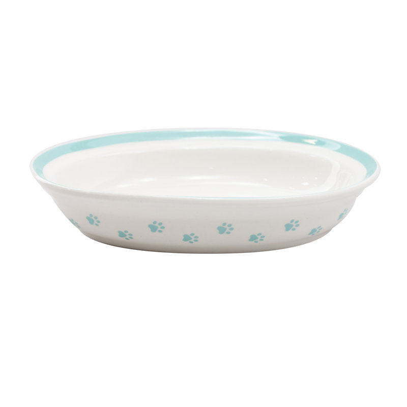 Ensemble de bols pour chat 2 pièces, Turquoise