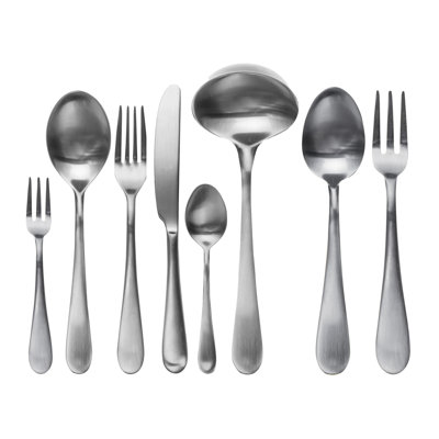Natura Flatware Set - 63 Pieces - Ice