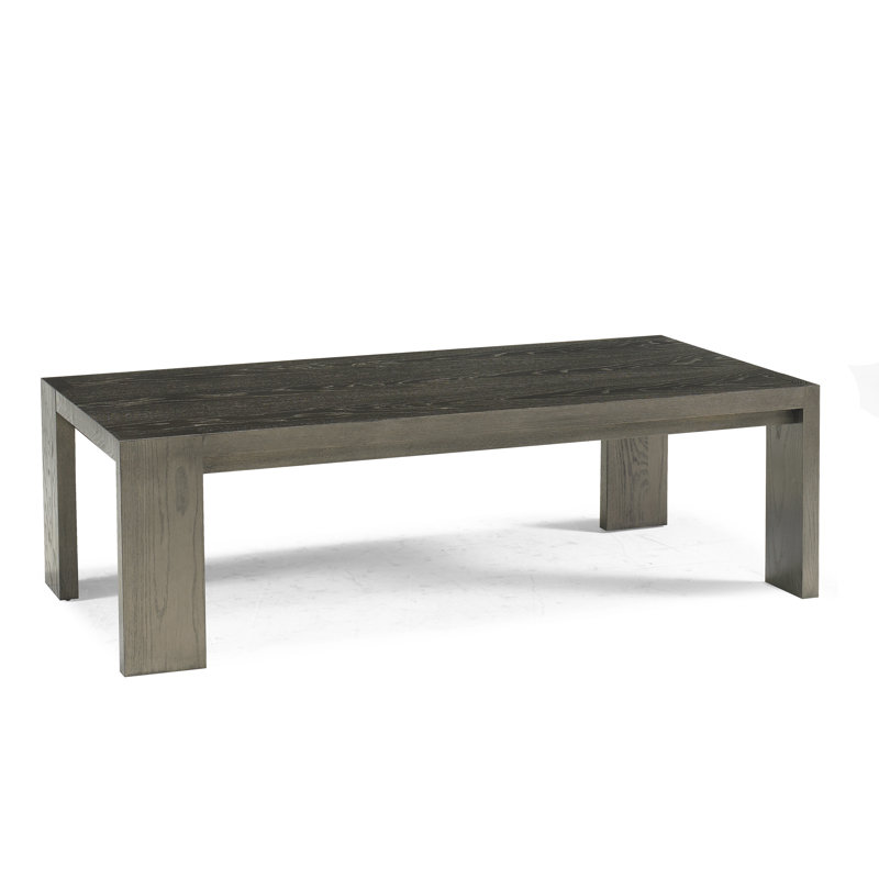 Table basse en bois massif Flint