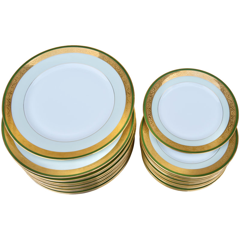Porcelain Dinnerware Set - Service for 12