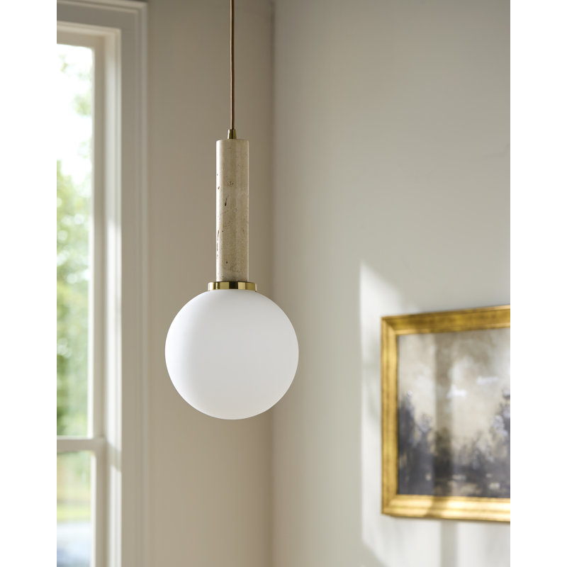 Laci Laci DiCaprio Pendant, Brass