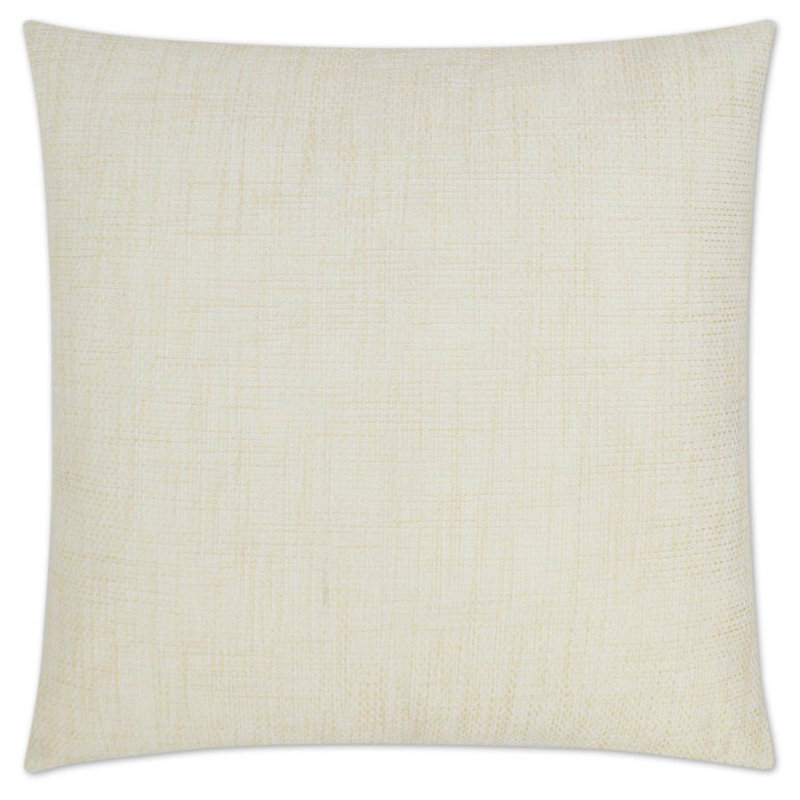 Double Trouble Square Indoor/Outdoor Pillow Cover & Insert, Linen