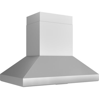 Zephyr Titan 750 CFM Island Mount Range Hood with LED Light in Stainless Steel