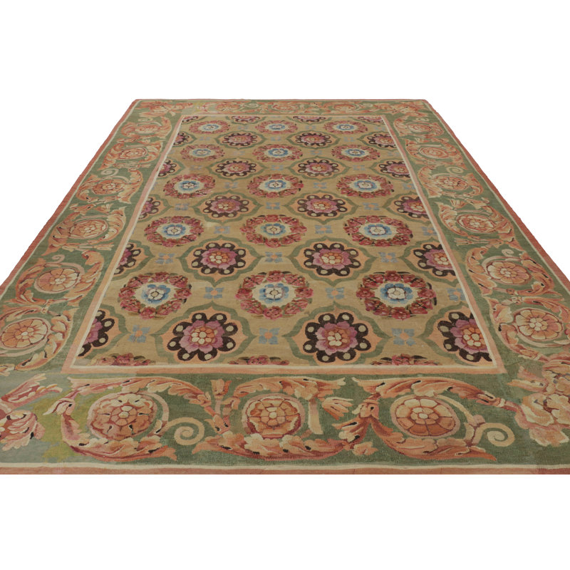 European One-of-a-Kind 9’3X12’6 Hand Knotted Area Rug
