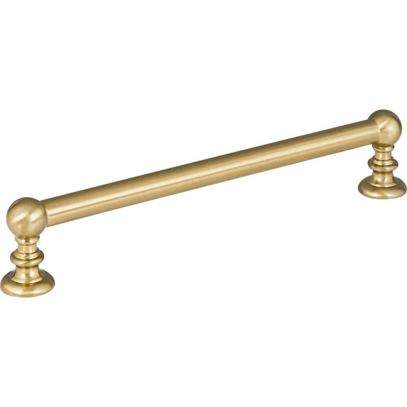 Victoria 5 1/16" Center to Center Bar Pull, 6 5/16", Warm Brass