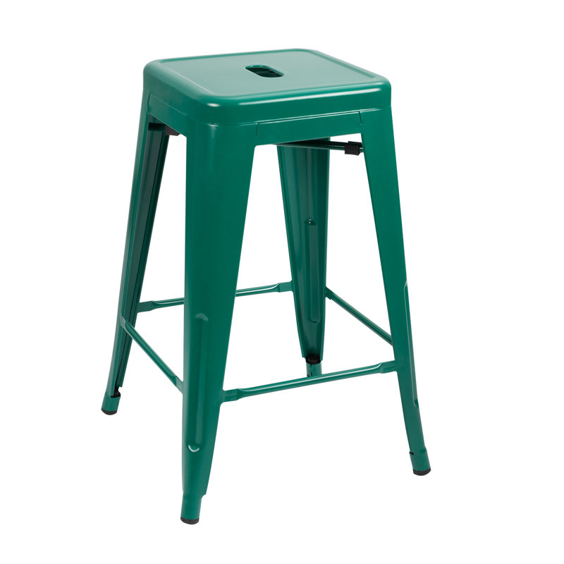 Tabouret de comptoir 24 po Medway (ensemble de 4), Vert