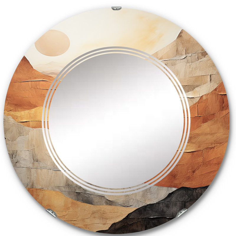 Miroir mural Shue, 24 po x 24 po