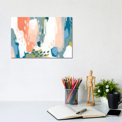 Puzzle Shift II by June Erica Vess - Wrapped Canvas Gallery-Wrapped Canvas Giclée
