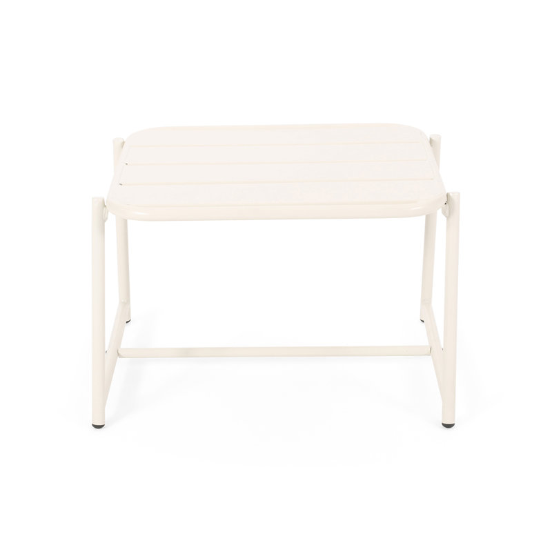 CONRAD SIDE TABLE, Matte White