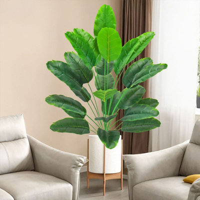 Bonsaï artificiel artificiel vert réaliste adapté à la forêt tropicale