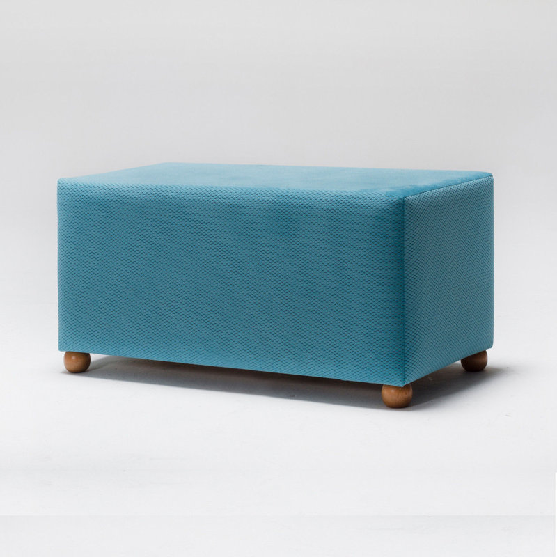 Repose-pieds Mixson, Mélange de polyester bleu