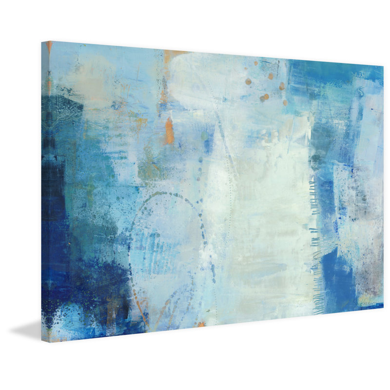 «Kenning VII», reproduction de peinture acrylique sur toile tendue, H 30 po x l 45 po