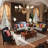 78.34"Classical Three-Seater Sofa, Solid Wood Frame with Top Grain Leather on Contact Surfaces