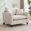 Fauteuil d'appoint simple avec coussin pour le salon-650256995