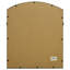 Arch Metal window panel Mirror