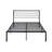 Azaruddin Metal Storage Platform Bed with Headboard Shelf-1830514494-1830514480