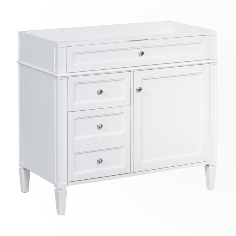 Meuble-lavabo 36 po sans lavabo supérieur, Naturel