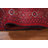 Red Geometric Traditional Runner Rug 3x9