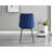 Tierra Modern Glass & Metal Extendable Dining Table Set & 4 Luxury Upholstered Velvet Dining Chairs-1463315717