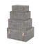 Boîte de rangement en tissu Cole And Grey-1250048917