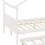 Lit en bois de pin massif avec lit gigogne-619063519