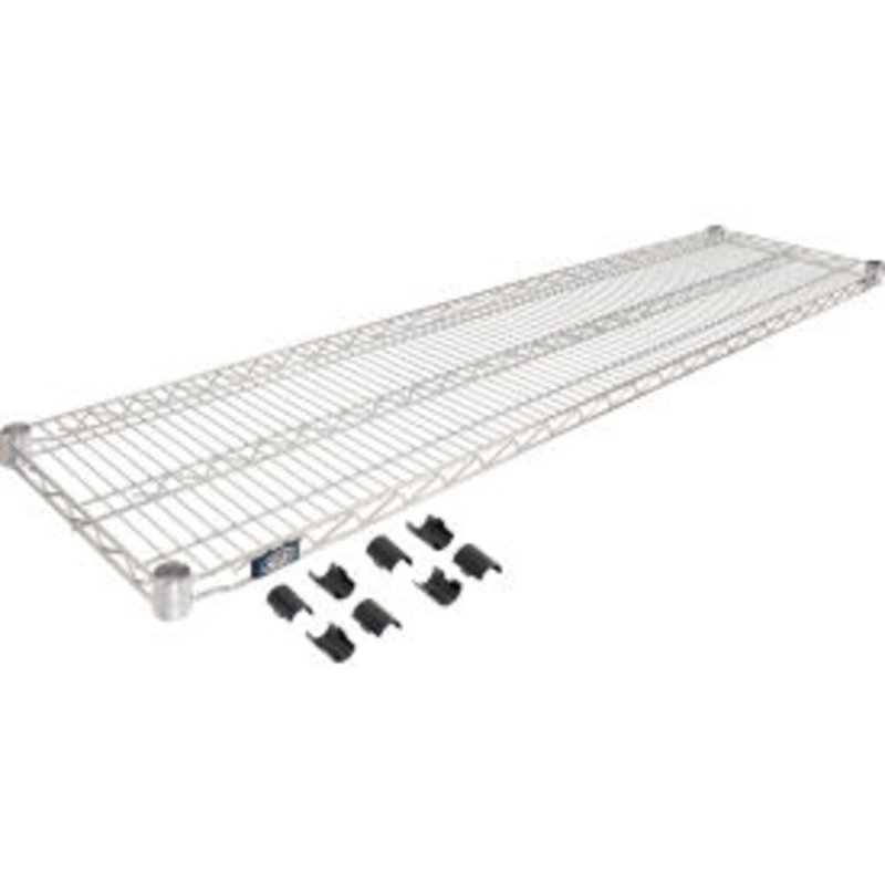 Tablette à fil standard, H 1,75 po x l 60 po x P 14 po