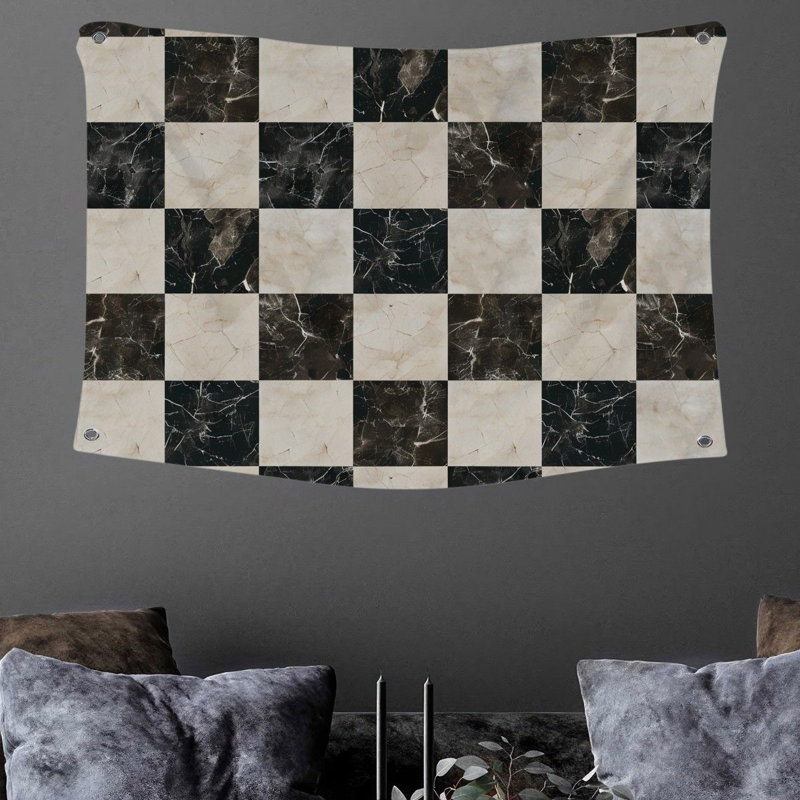 Tapisserie en microfibre, H 50 po x l 60 po