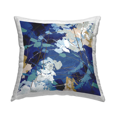 Abstract Outdoor Throw Pillow