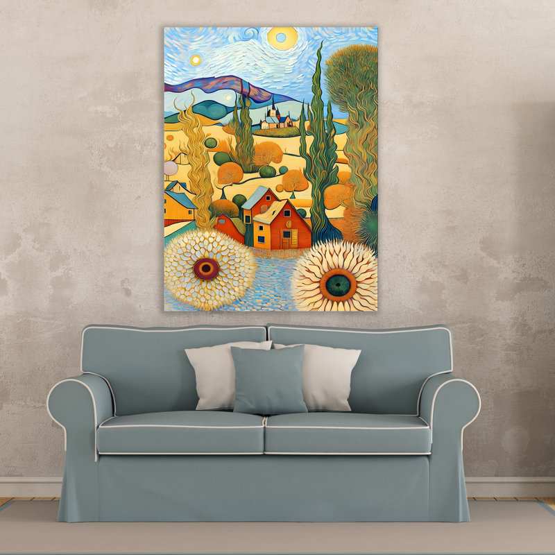 Modern Earth 275, 60" H x 40" W