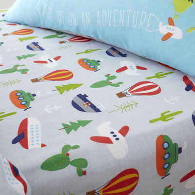 Animal Adventures Fitted Sheet