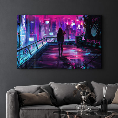 Peinture élégante en verre trempé de 27,6 po x 43,3 po | 100% verre trempé, épaisseur: 0,16 pouce | Œuvre imprimée UV, parfaite pour la décoration intérieure et les intérieurs modernes, des visuels époustouflants pour toute pièce