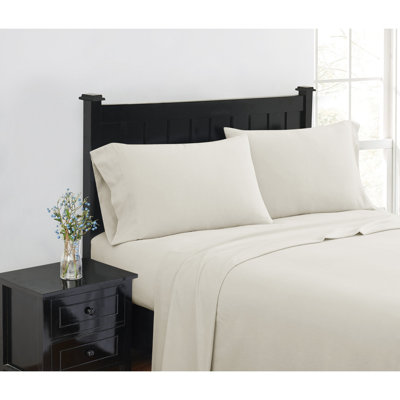 Draps en flanelle unie London Fog