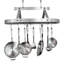 Premier USA Handcrafted Gourmet 3 ft Classic Oval Hanging Pot Rack-491932319-491932305