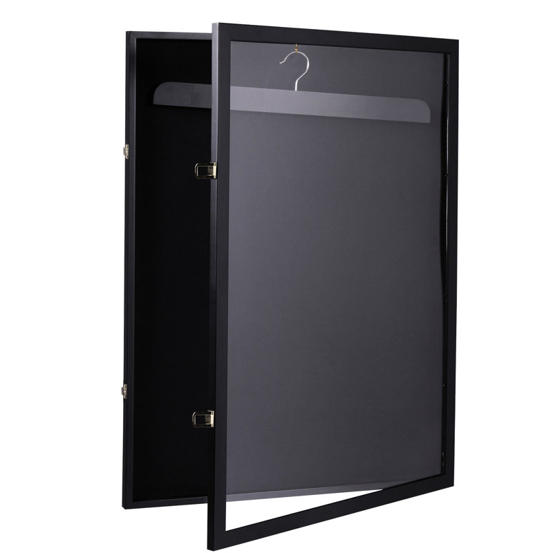 Display, Black - Accommodate Baseball, , , Display Case For Sports Souvenirs Jerseys