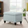 Dhiren 23.6' W Rectangle Upholstered Storage Ottoman