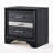 Grey 3-Drawer Nightstand-1624031137