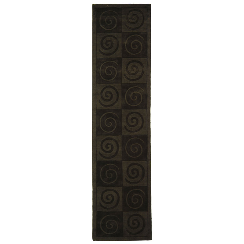 Impressions Hand Loomed Wool Geometric Rug, Runner 2'6" x 8'