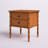 Elegant Monserrat 23'' W Nightstand – Glam Boho 2 Drawer Wood Chest, Bamboo Details & Neutral Finish-1952506204