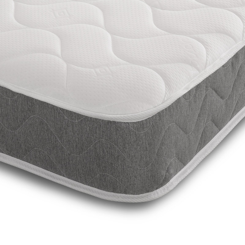 CoolComfort 8 – Quilted Memory Foam Spring Mattress, Single (3')