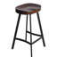 Tabouret de bar en bois massif