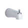 Foundations Wall Mounted Tub Spout Trim with Diverter