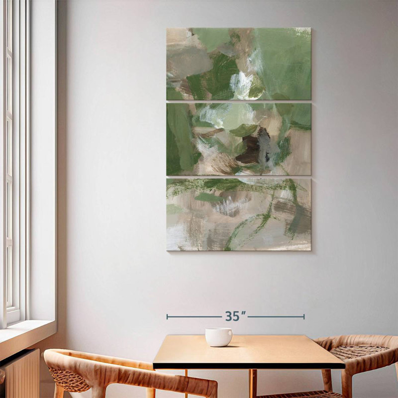 Green Tea I, 65" H x 42" W